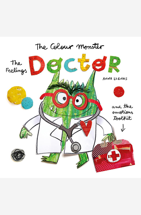 Book cover of The Feelings Doctor and the Emotions Toolkit by Anna Llenas at Wild and the Sage, Galle, Sri Lanka