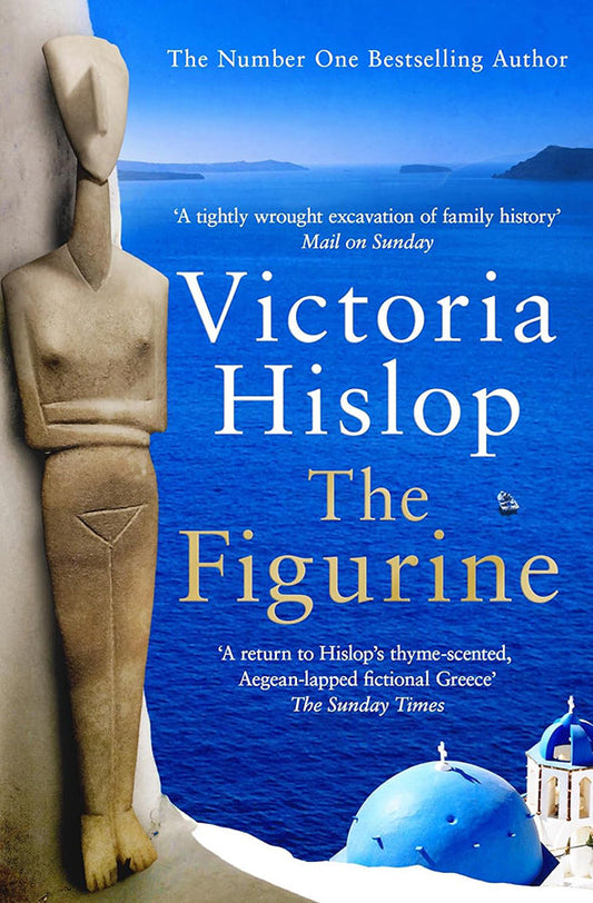 Book cover of The Figurine by Victoria Hislop at Wild and the Sage, Galle, Sri Lanka