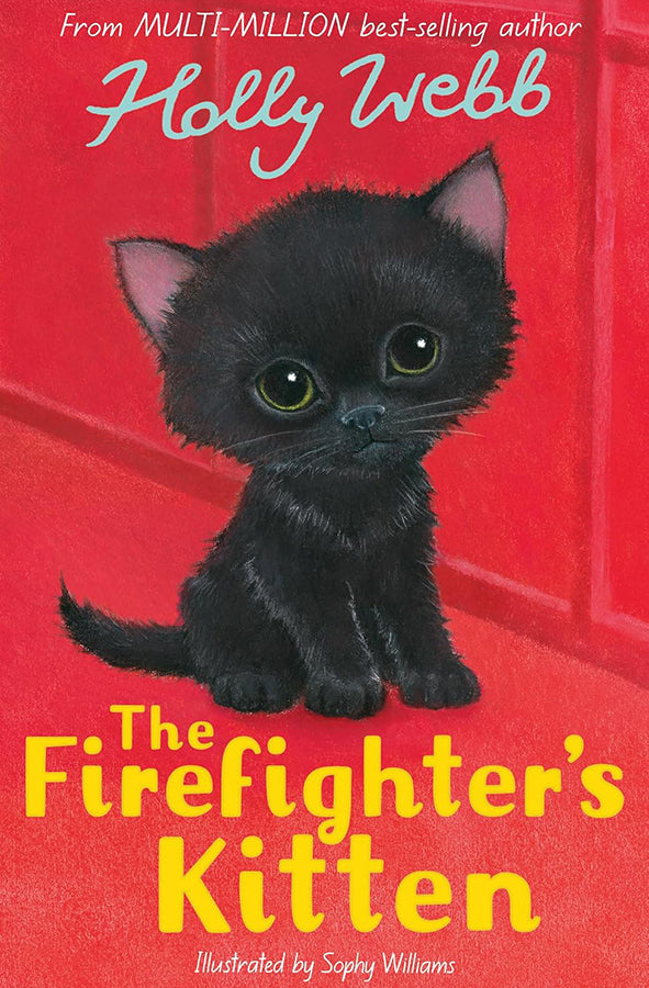 Book cover of The Firefighter's Kitten by Holly Webb at Wild and the Sage, Galle, Sri Lanka