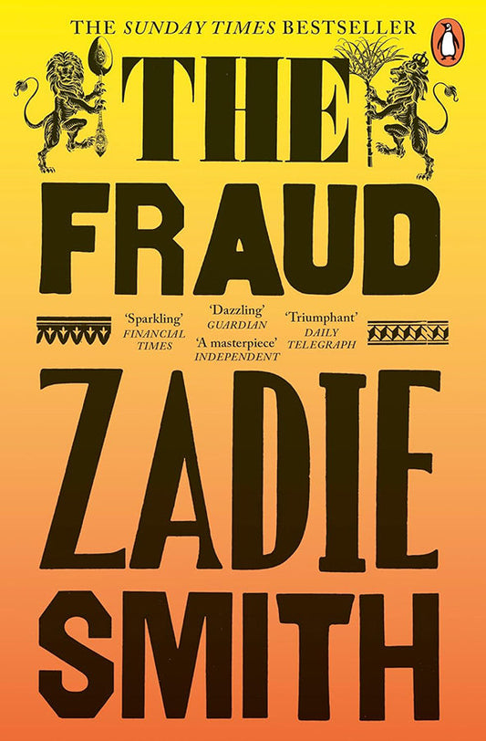 Book cover of The Fraud by Zadie Smith at Wild and the Sage, Galle, Sri Lanka