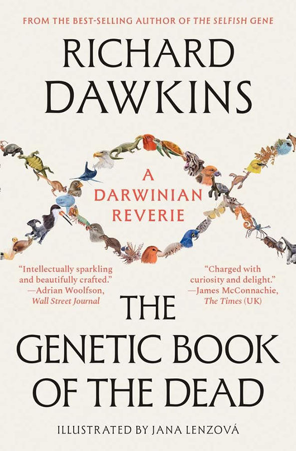 Book cover of The Genetic Book of the Dead : A Darwinian Reverie by Richard Dawkins at Wild and the Sage, Galle, Sri Lanka