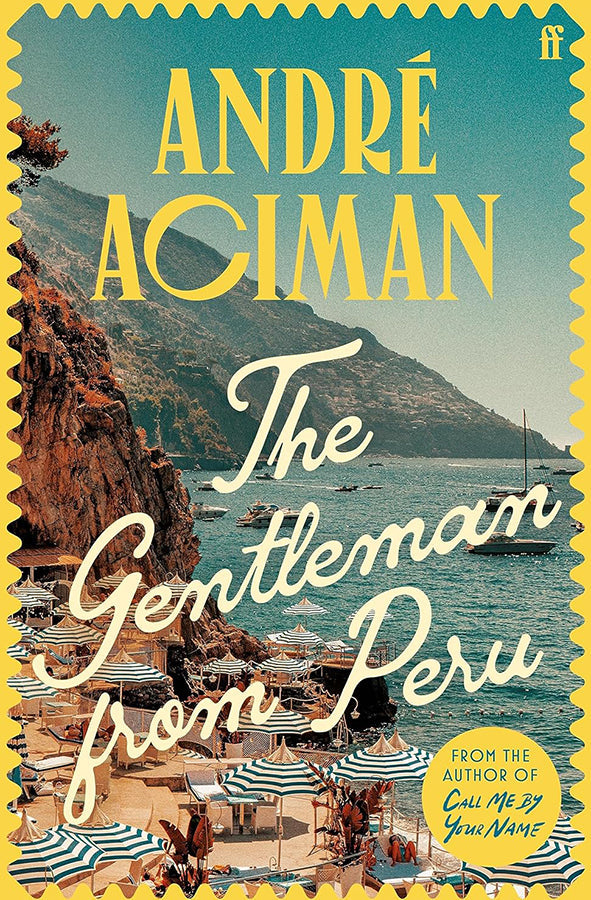 Book cover of The Gentleman From Peru by Aciman at Wild and the Sage, Galle, Sri Lanka