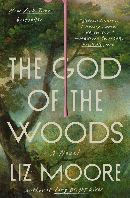 Book cover of The God of the Woods by Liz Moore at Wild and the Sage, Galle, Sri Lanka