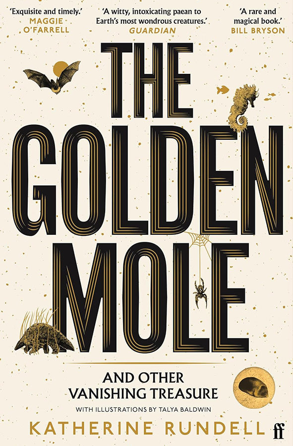 Book cover of The Golden Mole: and Other Vanishing Treasure by Katherine Rundell at Wild and the Sage, Galle, Sri Lanka