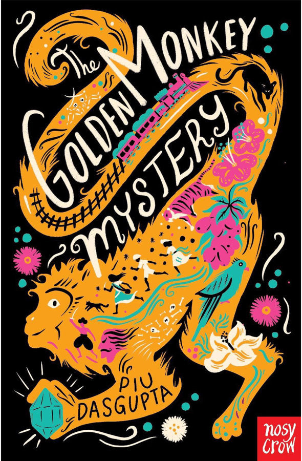 Book cover of The Golden Monkey Mystery by Piu DasGupta at Wild and the Sage, Galle, Sri Lanka