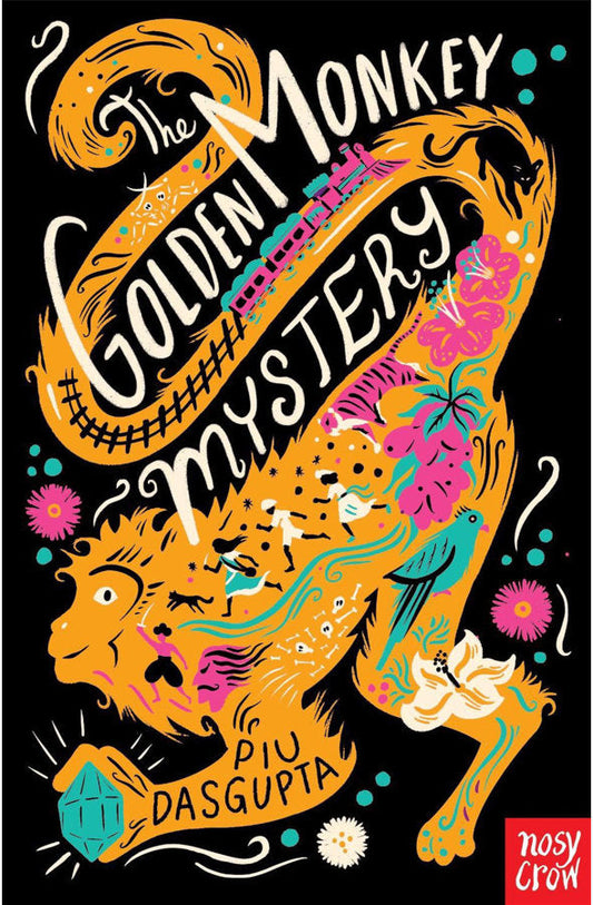 Book cover of The Golden Monkey Mystery by Piu DasGupta at Wild and the Sage, Galle, Sri Lanka