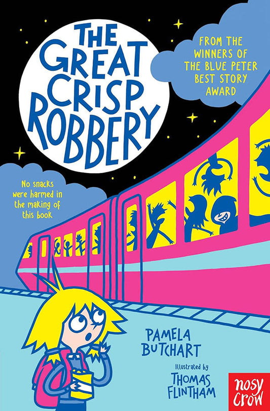 Book cover of The Great Crisp Robbery by Pamela Butchart at Wild and the Sage, Galle, Sri Lanka