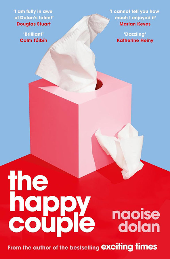 Book cover of The Happy Couple by Naoise Dolan at Wild and the Sage, Galle, Sri Lanka