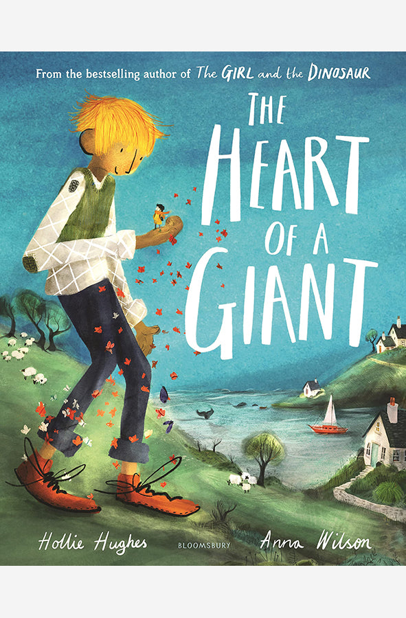 Book cover of The Heart of a Giant by Hollie Hughes at Wild and the Sage, Galle, Sri Lanka