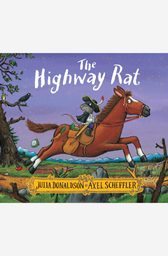 Book cover of The Highway Rat  by Julia Donaldson  at Wild and the Sage, Galle, Sri Lanka