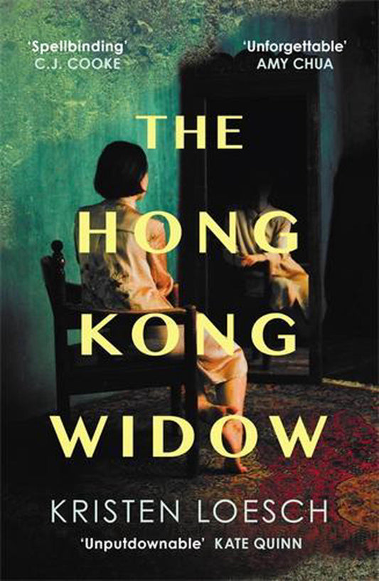 Book cover of The Hong Kong Widow by Kristen Loesch at Wild and the Sage, Galle, Sri Lanka