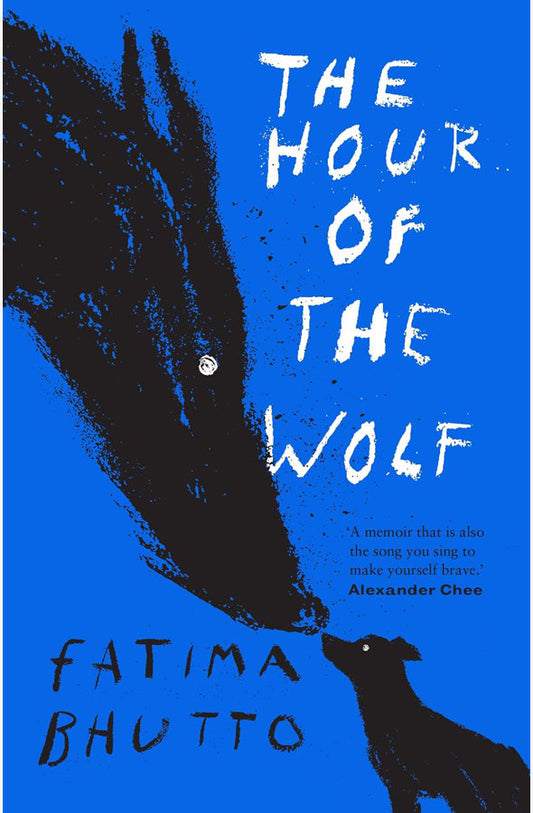 Book cover of The Hour of the Wolf by Fatima Bhutto at Wild and the Sage, Galle, Sri Lanka