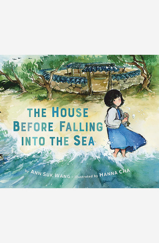 Book cover of The House Before Falling into the Sea by Ann Suk Wang at Wild and the Sage, Galle, Sri Lanka