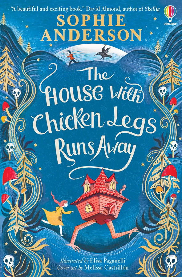 Book cover of The House with Chicken Legs Runs Away by Sophie Anderson  at Wild and the Sage, Galle, Sri Lanka
