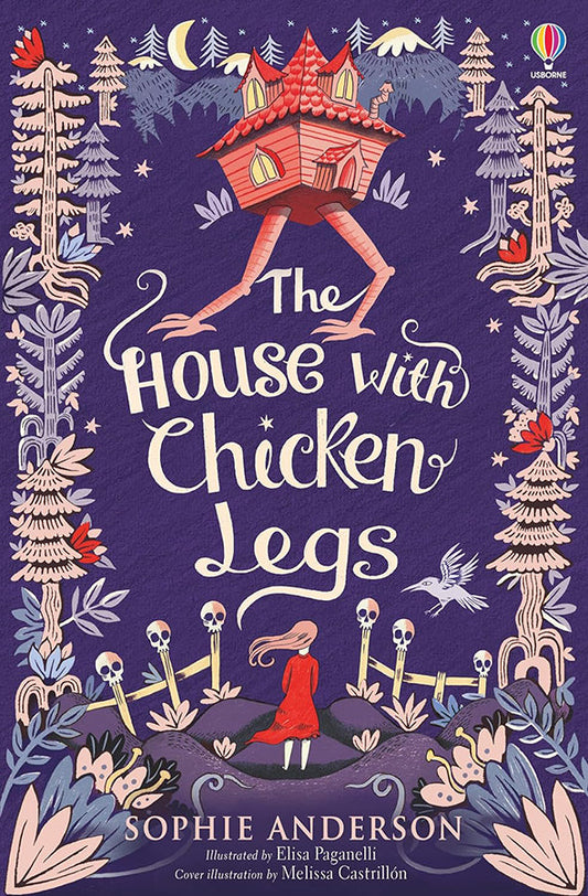 Book cover of The House With Chicken Legs by Sophie Anderson at Wild and the Sage, Galle, Sri Lanka
