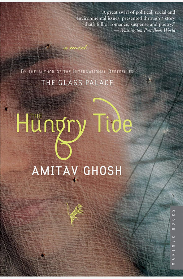 Book cover of The Hungry Tide by Amitav Ghosh at Wild and the Sage, Galle, Sri Lanka