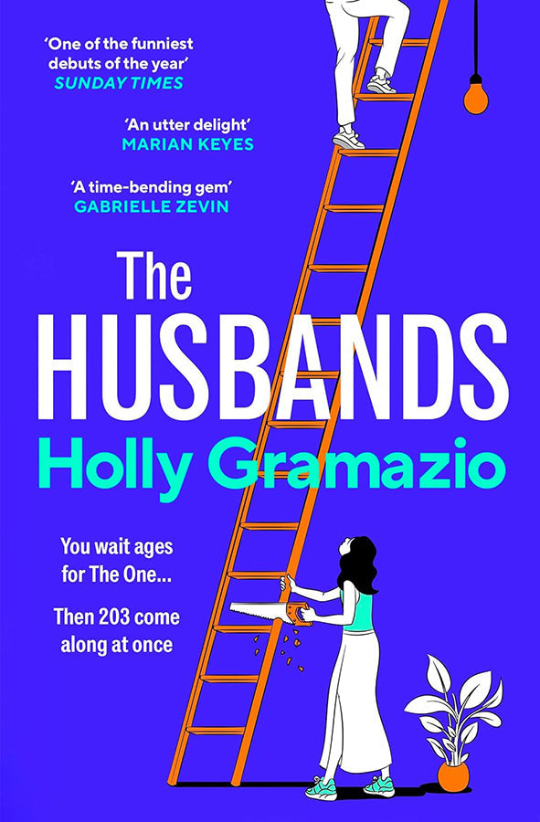 Book cover of The Husbands by Holly Gramazio at Wild and the Sage, Galle, Sri Lanka