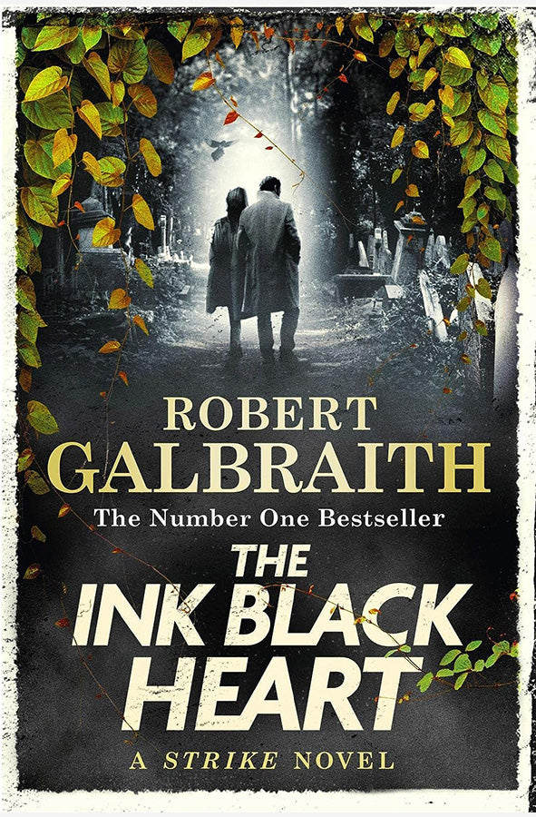 Book cover of The Ink Black Heart by Robert Galbraith at Wild and the Sage, Galle, Sri Lanka