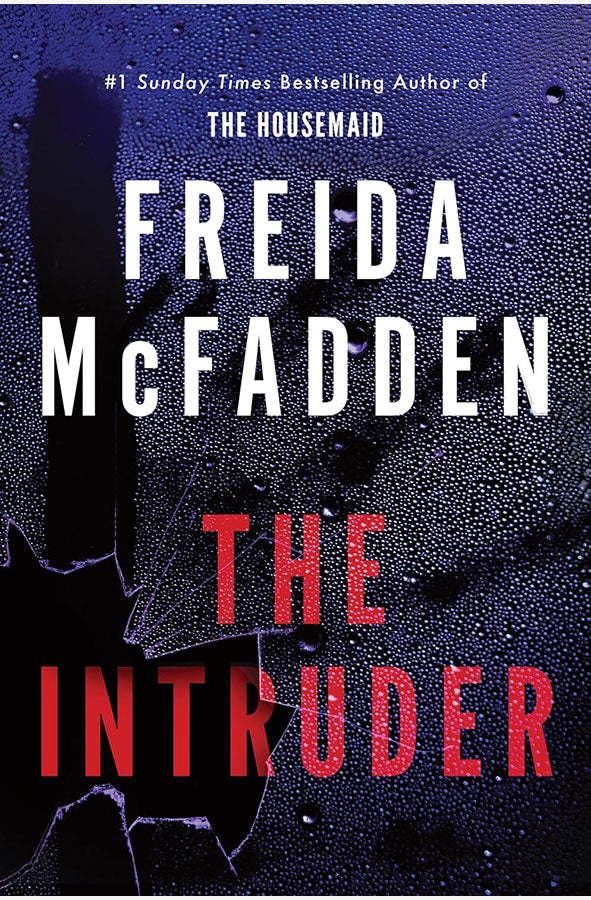 Book cover of The Intruder by Freida McFadden at Wild and the Sage, Galle, Sri Lanka