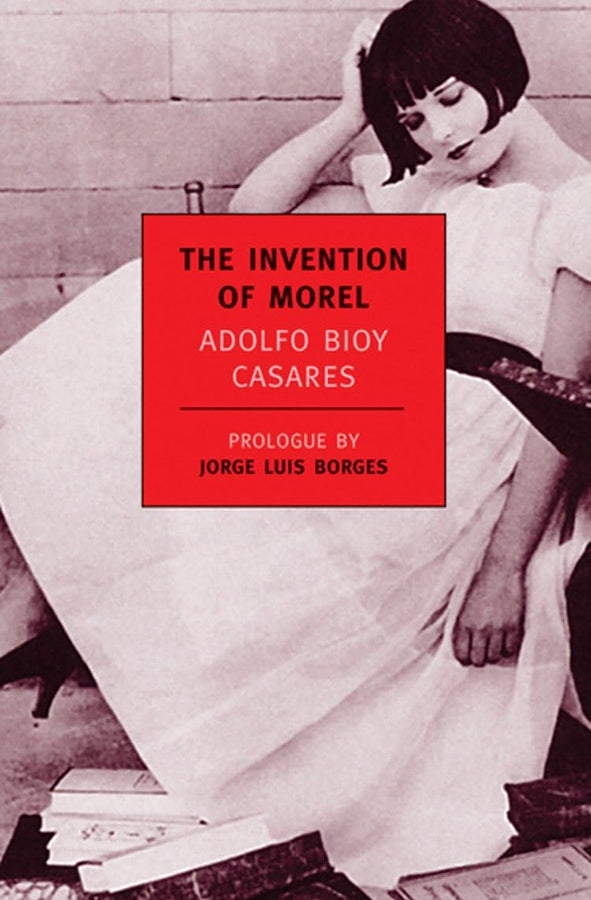 Book cover of The Invention Of Morel by Adolfo Bioy Casares at Wild and the Sage, Galle, Sri Lanka