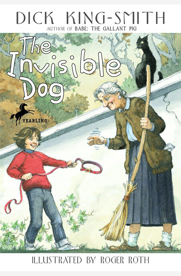Book cover of The Invisible Dog by Dick King-Smith at Wild and the Sage, Galle, Sri Lanka