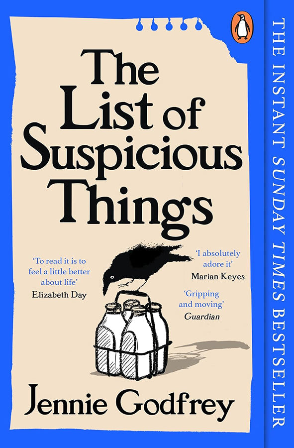 Book cover of The List of Suspicious Things by Jennie Godfrey at Wild and the Sage, Galle, Sri Lanka