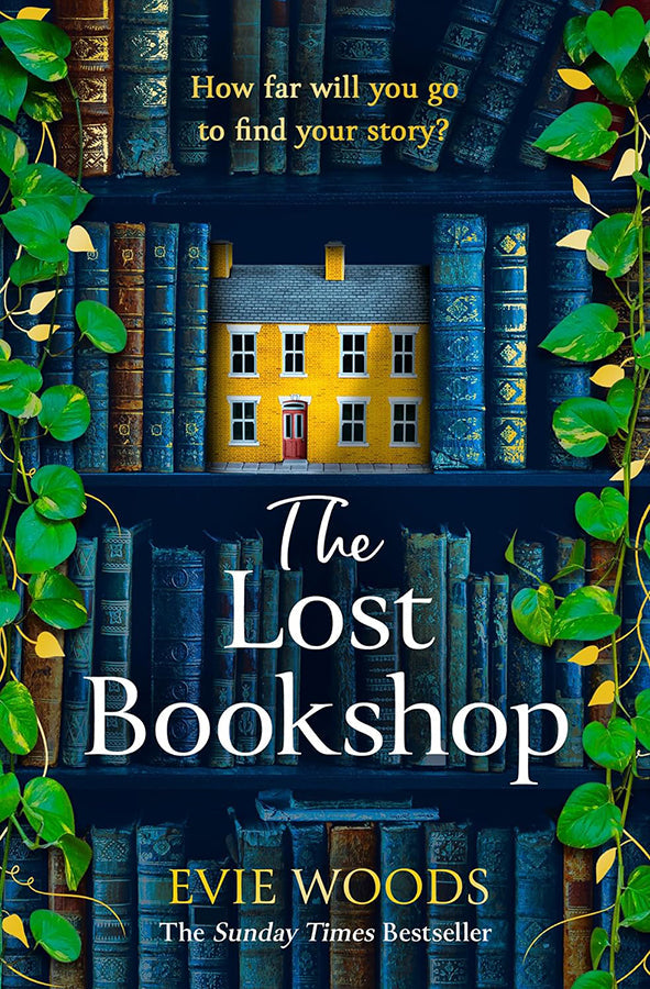 Book cover of The Lost Bookshop by Evie Woods at Wild and the Sage, Galle, Sri Lanka