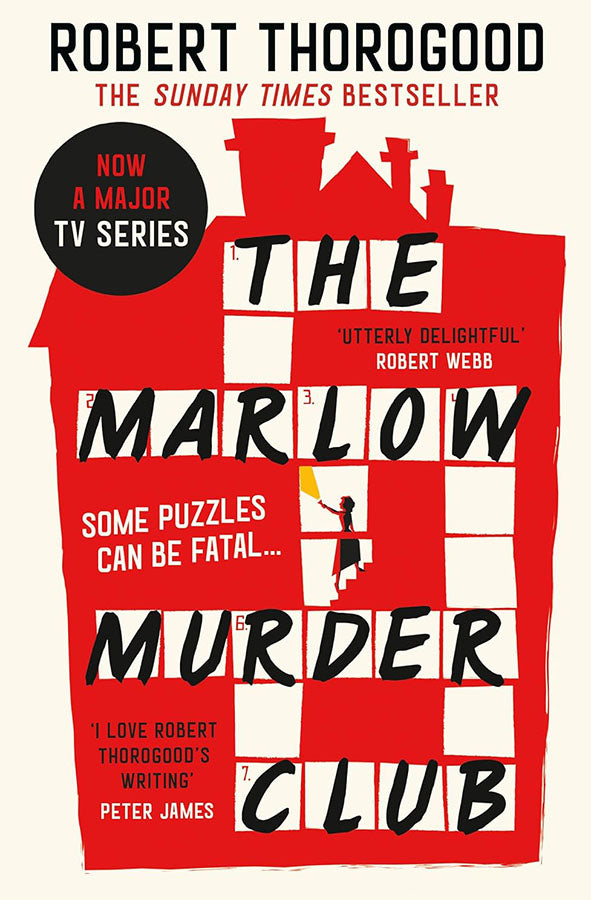Book cover of The Marlow Murder Club by Robert Thorogood at Wild and the Sage, Galle, Sri Lanka