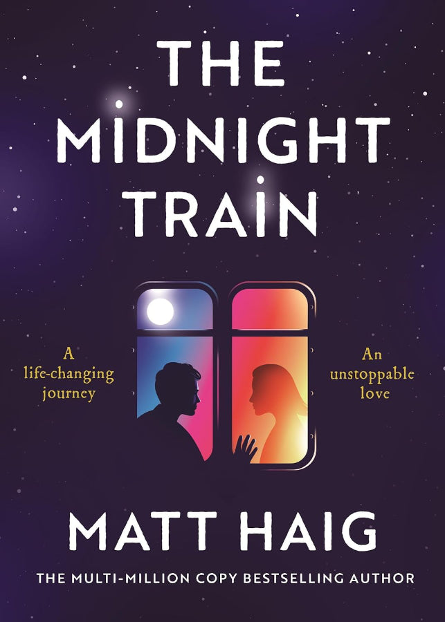 Book cover of The Midnight Train by Matt Haig at Wild and the Sage, Galle, Sri Lanka