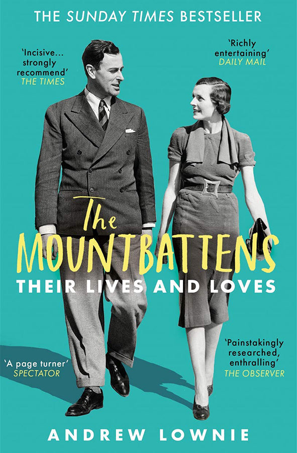 Book cover of The Mountbattens by Andrew Lownie at Wild and the Sage, Galle, Sri Lanka