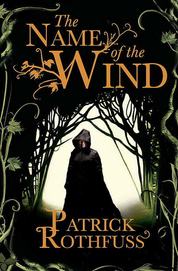 Book cover of The Name of the Wind by Patrick Rothfuss at Wild and the Sage, Galle, Sri Lanka