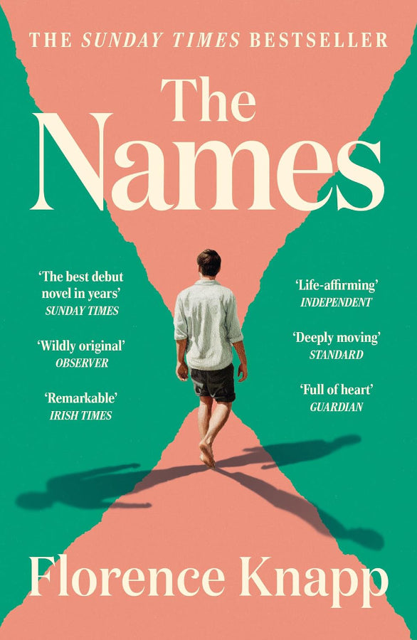 Book cover of The Names by Florence Knapp  at Wild and the Sage, Galle, Sri Lanka