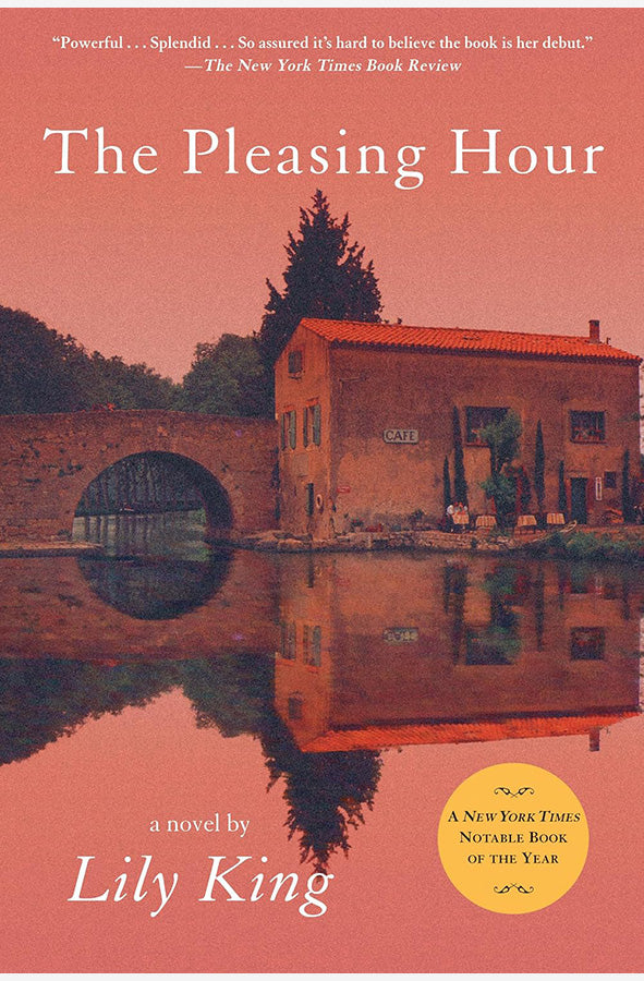 Book cover of The Pleasing Hour by Lily King at Wild and the Sage, Galle, Sri Lanka