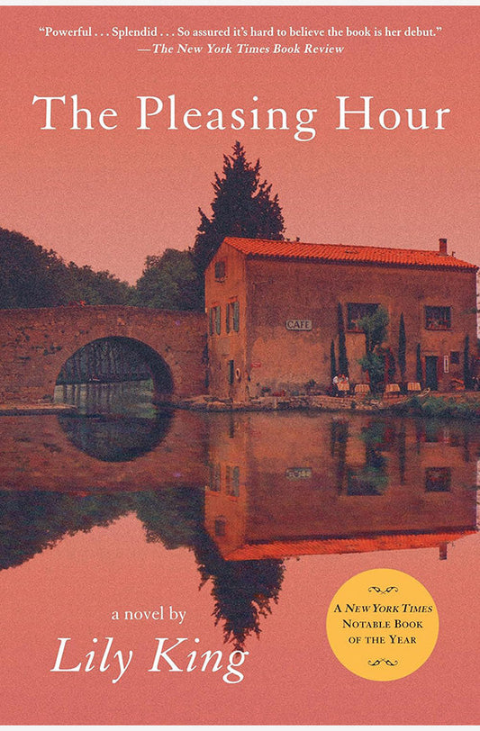 Book cover of The Pleasing Hour by Lily King at Wild and the Sage, Galle, Sri Lanka