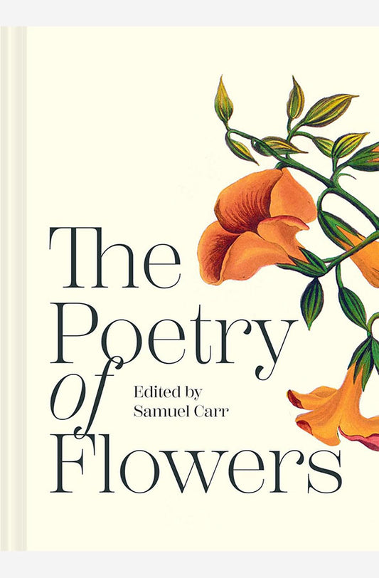 Book cover of The Poetry of Flowers by Samuel Carr at Wild and the Sage, Galle, Sri Lanka