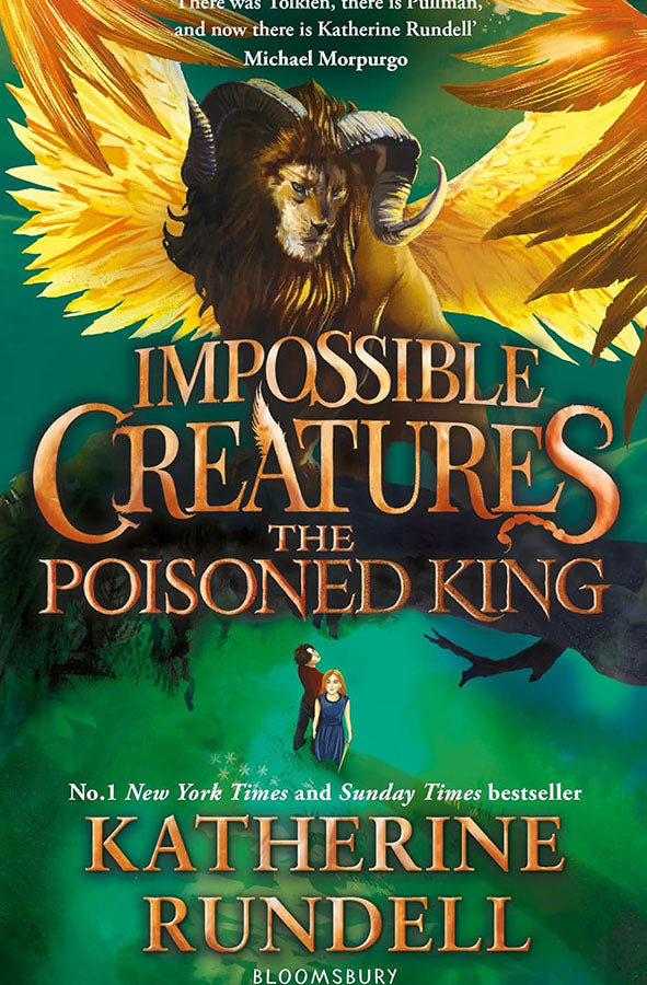 Book cover of The Poisoned King by Katherine Rundell at Wild and the Sage, Galle, Sri Lanka