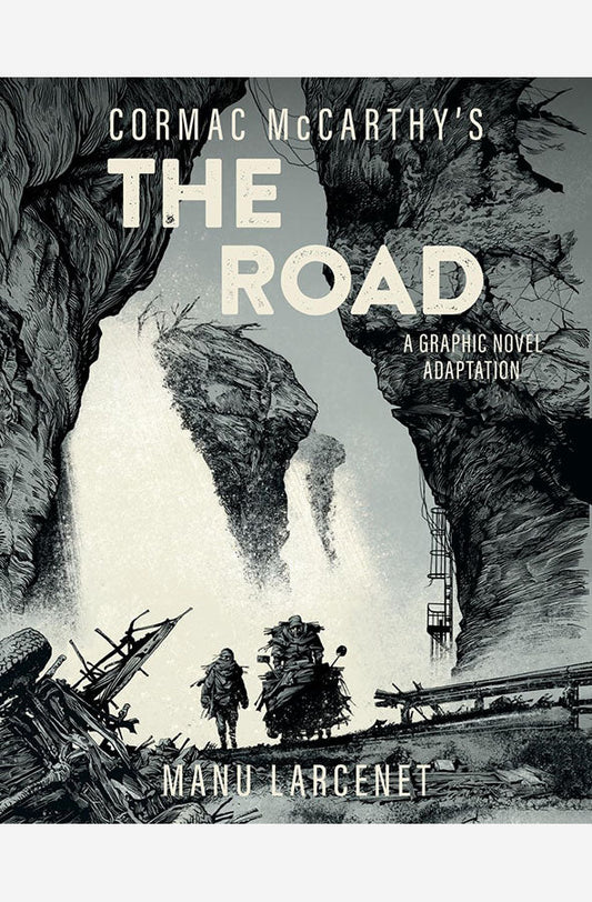 Book cover of The Road : A Graphic Novel Adaptation by Cormac McCarthy at Wild and the Sage, Galle, Sri Lanka