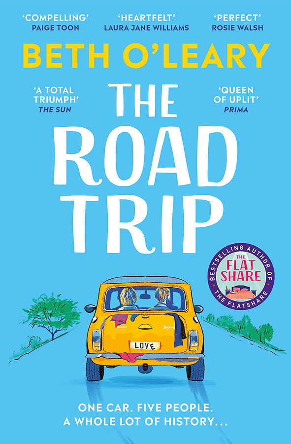 Book cover of The Road Trip by Beth O'Leary at Wild and the Sage, Galle, Sri Lanka