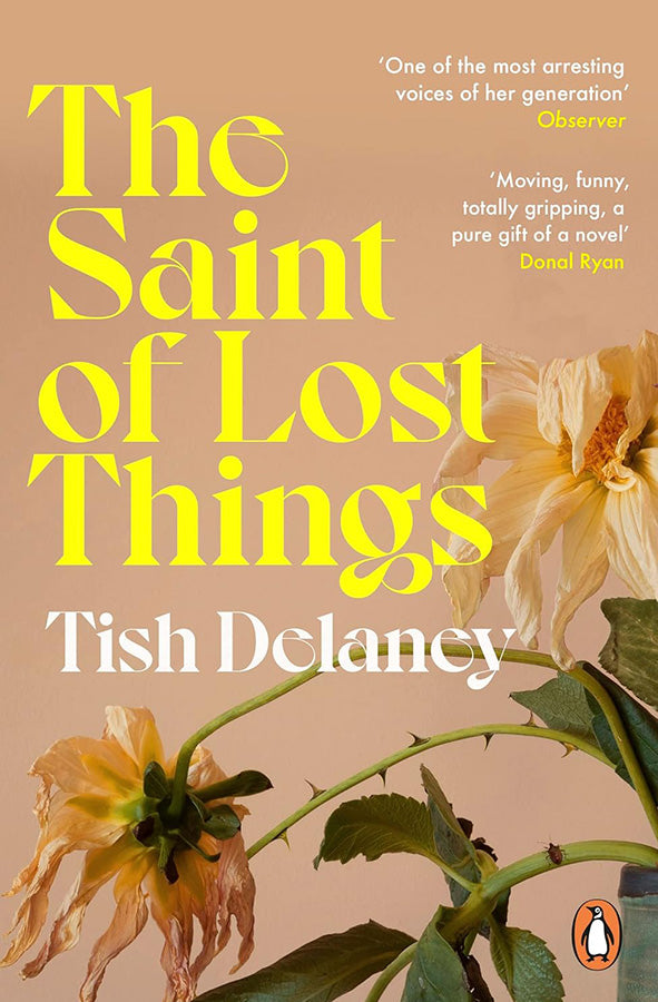 Book cover of The Saint of Lost Things by Tish Delaney at Wild and the Sage, Galle, Sri Lanka