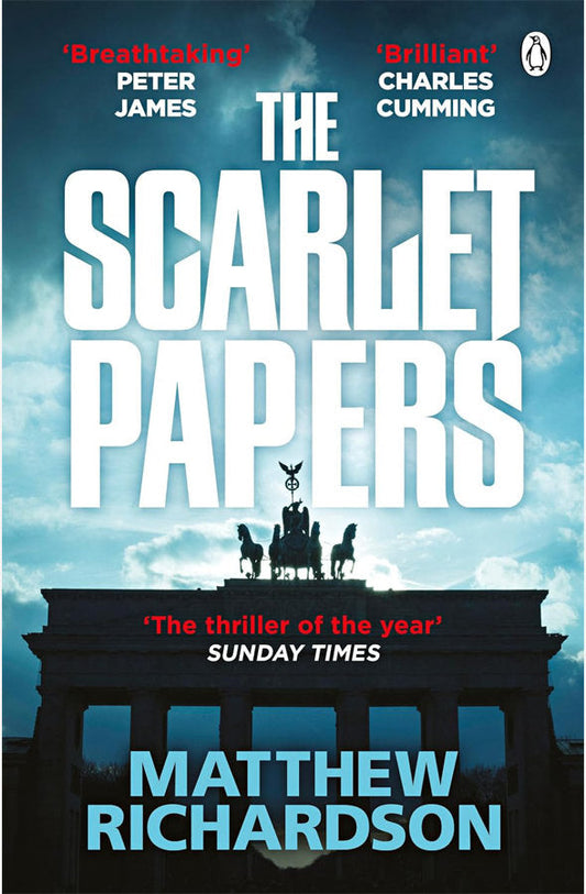 Book cover of The Scarlet Papers by Matthew Richardson at Wild and the Sage, Galle, Sri Lanka