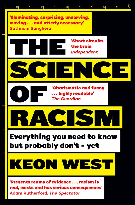 Book cover of The Science of Racism by Keon West at Wild and the Sage, Galle, Sri Lanka