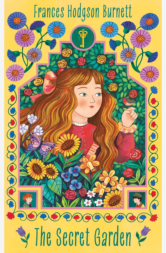 Book cover of The Secret Garden Illustrated by Frances Hodgson Burnett at Wild and the Sage, Galle, Sri Lanka