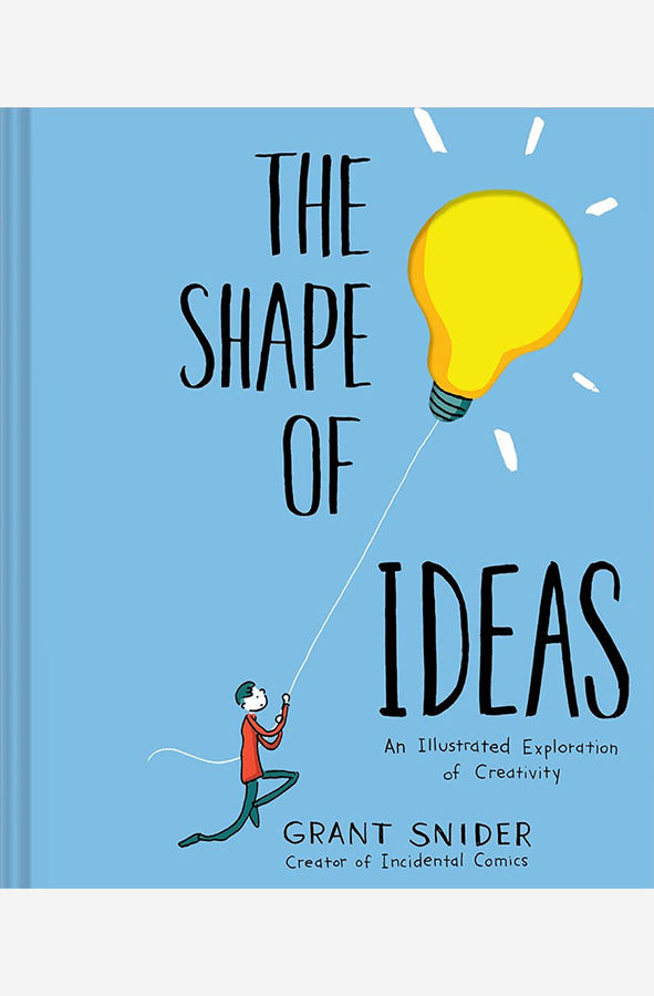 Book cover of The Shape of Ideas by Grant Snider at Wild and the Sage, Galle, Sri Lanka