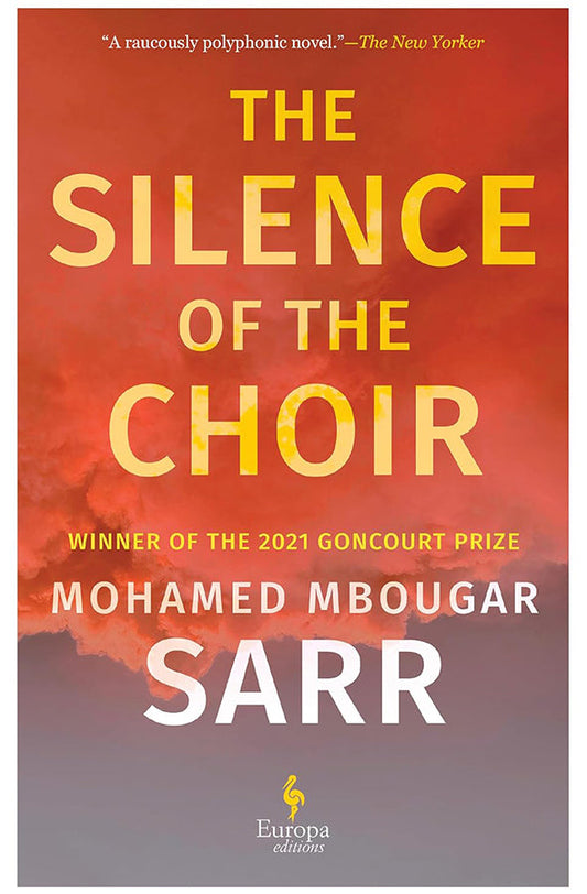 Book cover of The Silence of the Choir by Mohamed Mbougar Sarr at Wild and the Sage, Galle, Sri Lanka