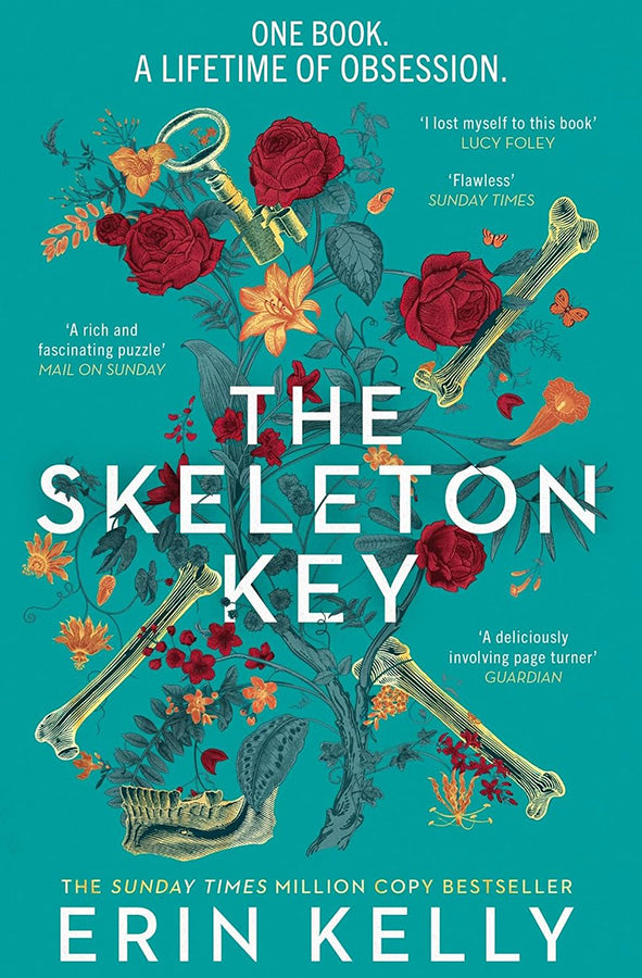 Book cover of The Skeleton Key by Erin Kelly at Wild and the Sage, Galle, Sri Lanka