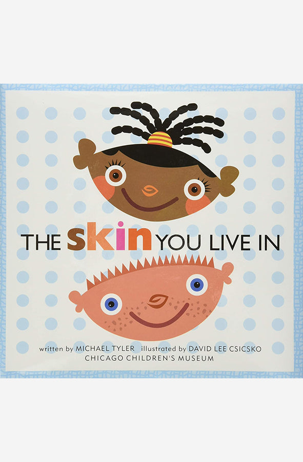 Book cover of The Skin You Live In by Michael Tyler at Wild and the Sage, Galle, Sri Lanka