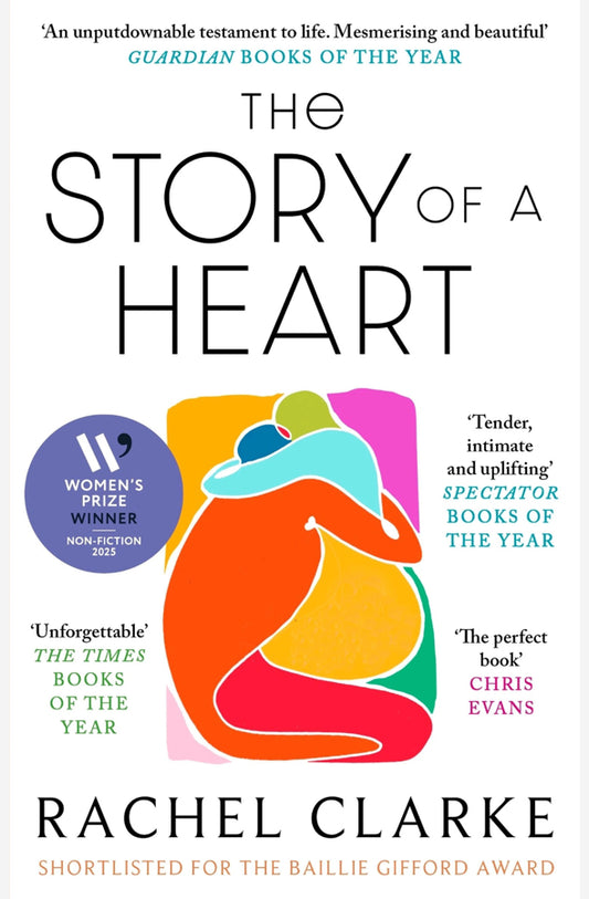 Book cover of The Story of a Heart by Rachel Clarke at Wild and the Sage, Galle, Sri Lanka