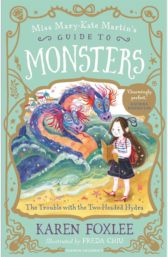 Book cover of The Trouble with the Two-Headed Hydra by Karen Foxlee at Wild and the Sage, Galle, Sri Lanka