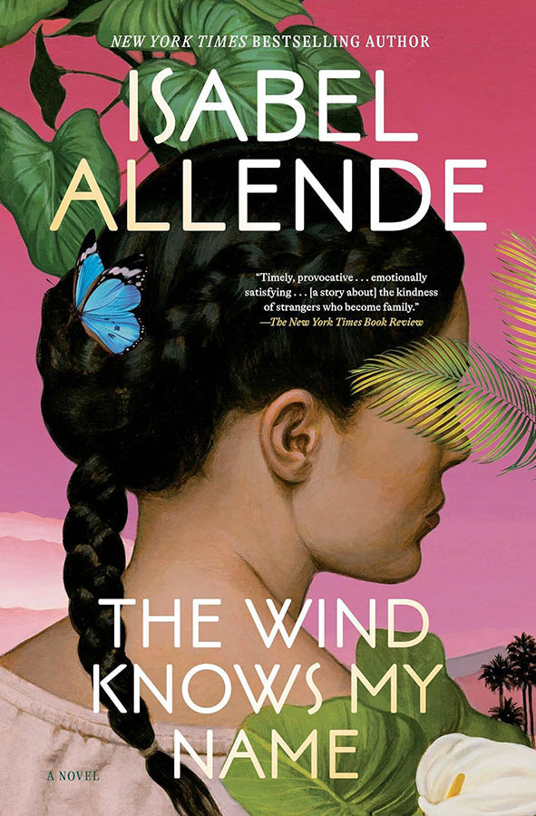 Book cover of The Wind Knows my Name by Isabel Allende at Wild and the Sage, Galle, Sri Lanka