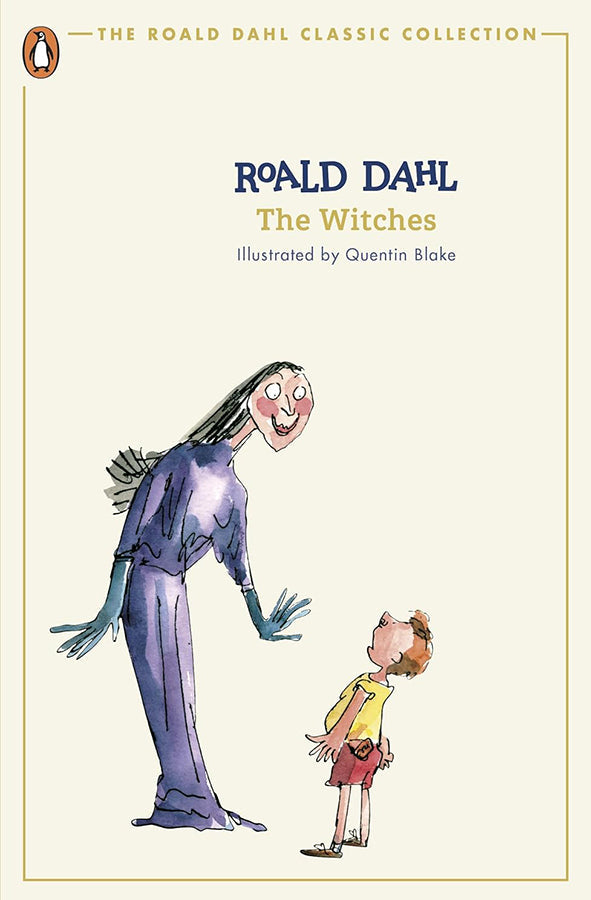 Book cover of The Witches by Roald Dahl at Wild and the Sage, Galle, Sri Lanka